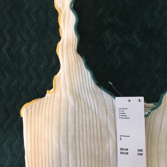 Urban outfitters BDG white crop tank top - Picture 2 of 6